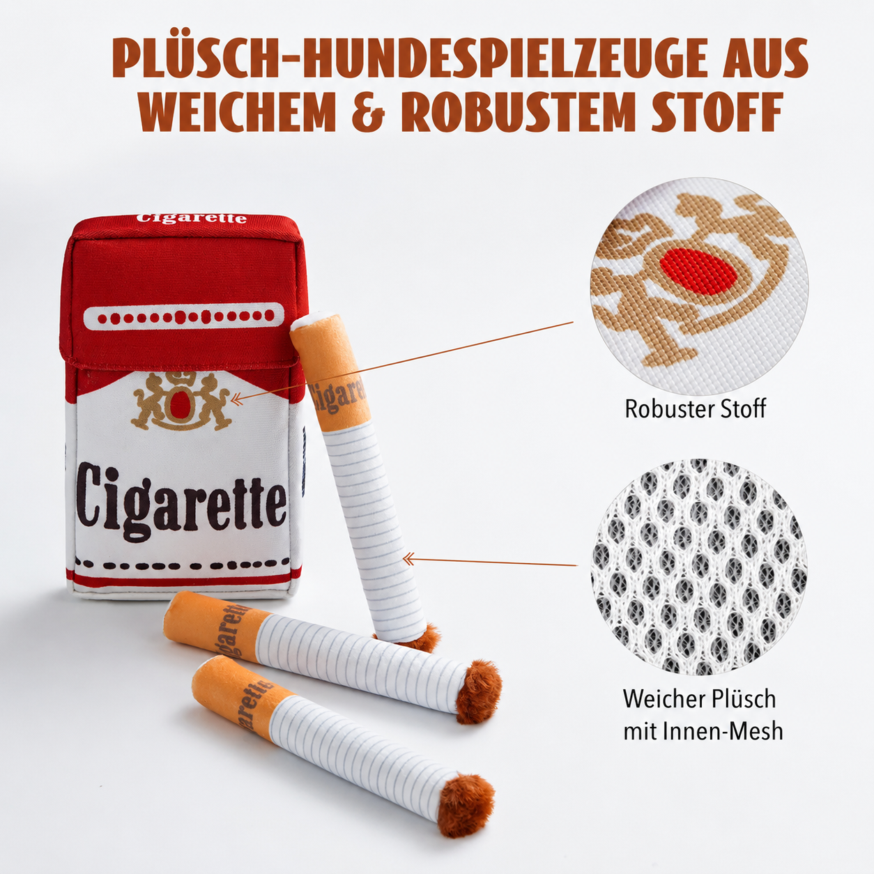 Dogarette - Spielzeug für Hunde & Katzen