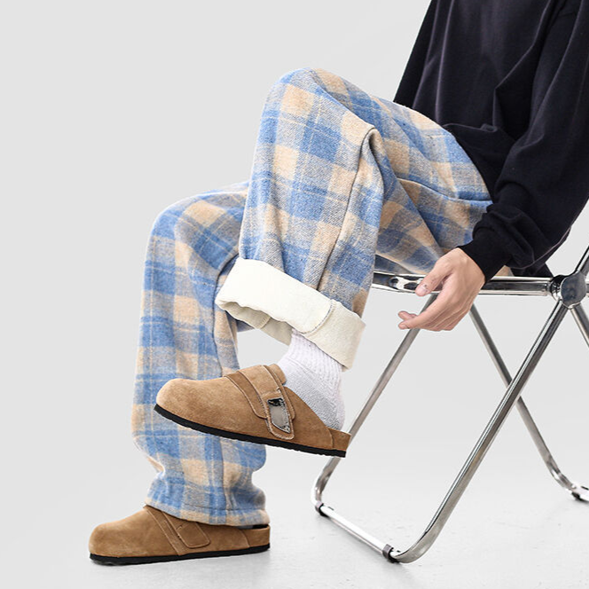 Terrence Plaid Sweatpants