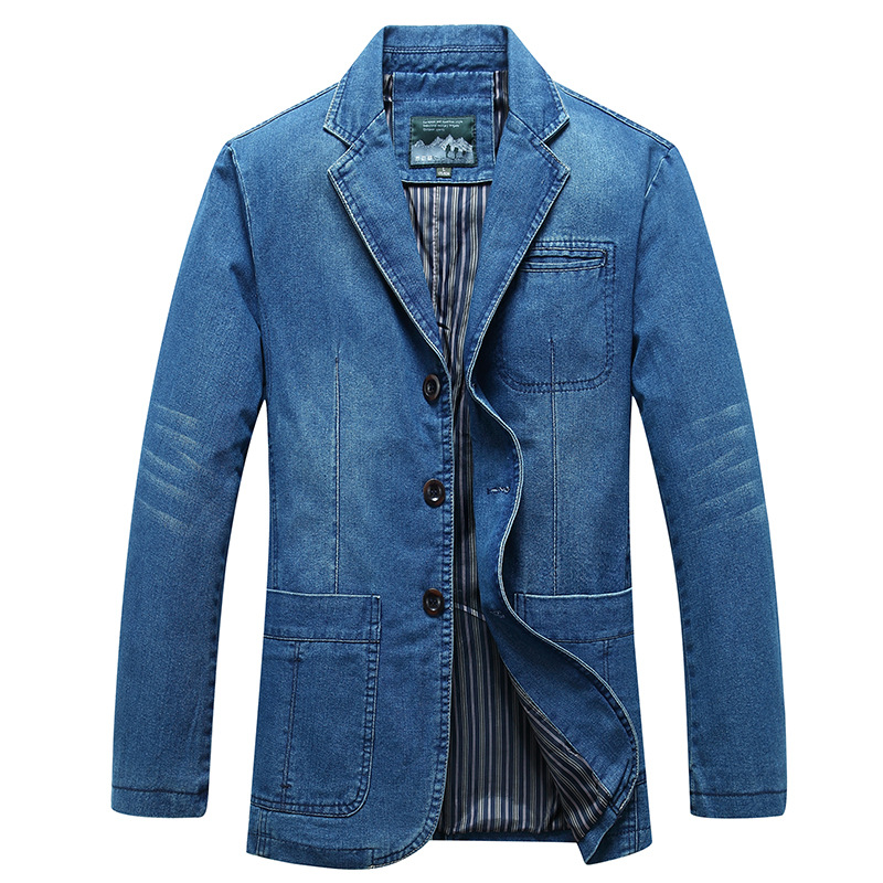 Jefferson Denim Tailored Blazer