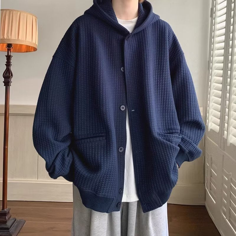 Hype Waffle Knit Cardigan