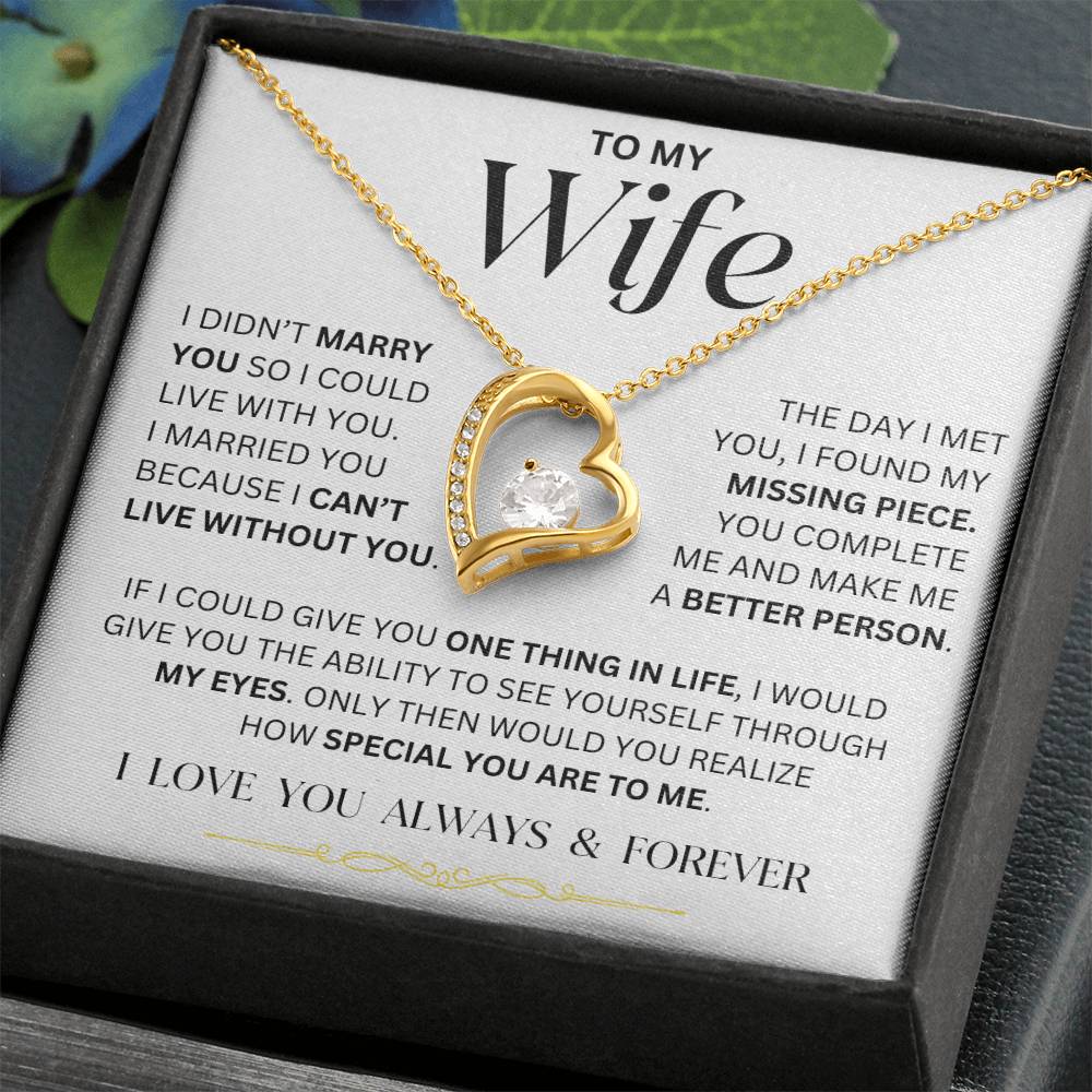 Wife - Forever Love Necklace