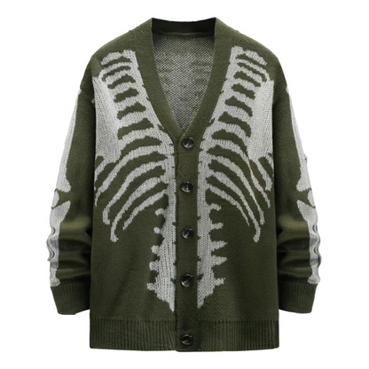 Skeleton Chic Cardigan