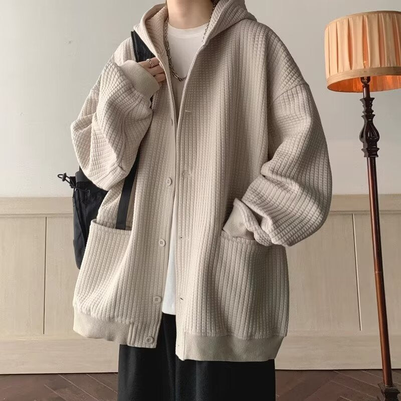 Hype Waffle Knit Cardigan