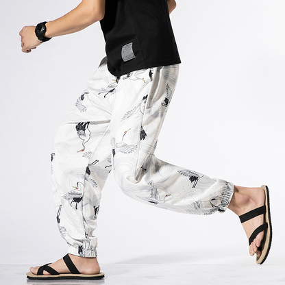 Kyoto Crane Pants