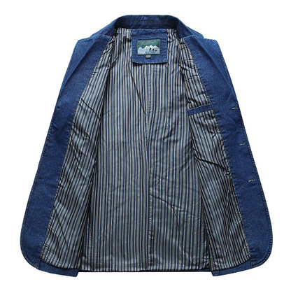 Jefferson Denim Tailored Blazer