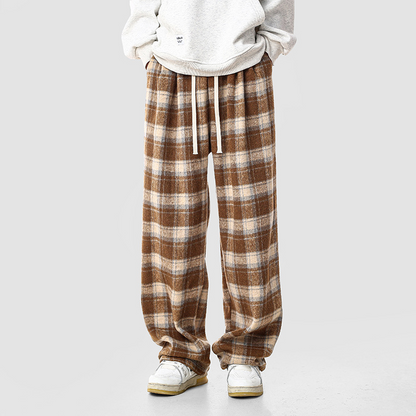 Terrence Plaid Sweatpants