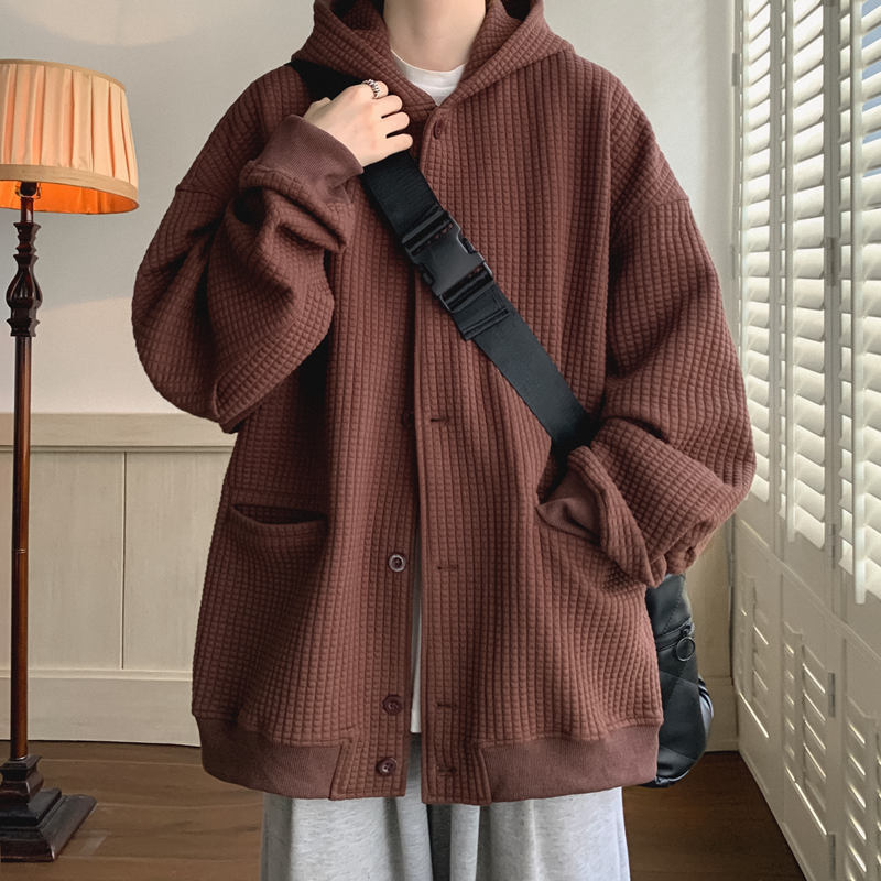 Hype Waffle Knit Cardigan