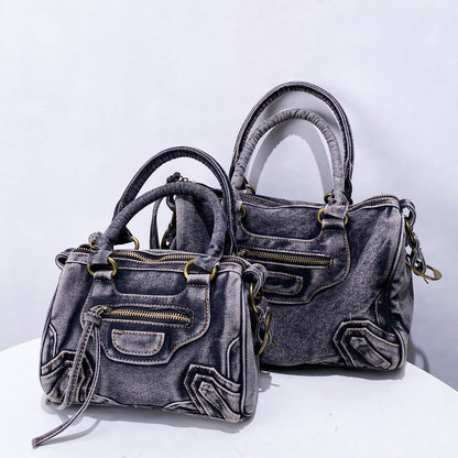 Everly Denim Crossbody Bag
