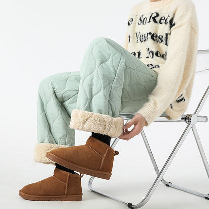 Hype Quilted Sherpa Pants