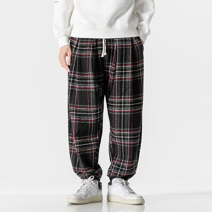 Hype Plaid Joggers