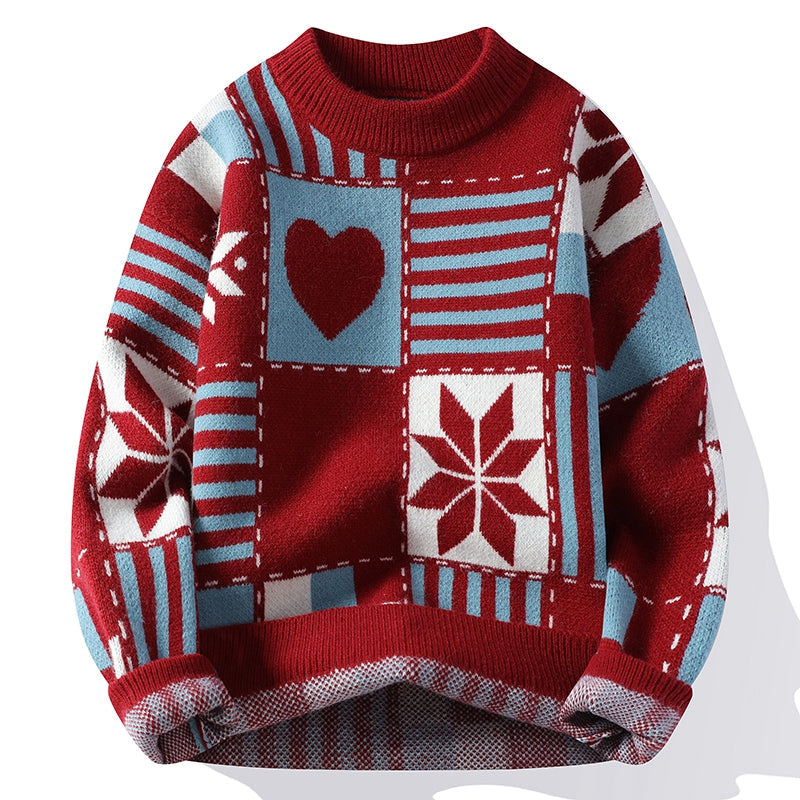 Glacial Mosaic Sweater