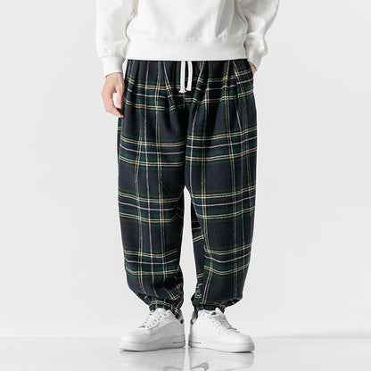Hype Plaid Joggers